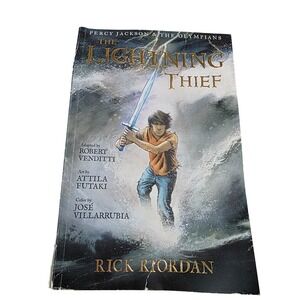 The Lightning Thief‎ Graphic Novel Percy Jackson Rick Riordan Robert Venditti S3